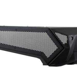 GMC Sierra 1500 Bumper - Front - Go Rhino - Element with Power Bar - Textured Black - `22-`26 GMC Sierra 1500 Bumper - Front - Go Rhino - Element with Power Bar - Textured Black - `22-`26